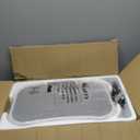 Vibration Plate Exercise Machine, Power Waver Vibration Plate Platform for Lymphatic Drainage Whole Body Vibration Plate Machine Helps Weight Loss Shaping 330lbs (GrayWhite)