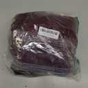 WOOSEA Women Sleeveless V Neck Split Evening Cocktail Long Dress (Large, Burgundy)