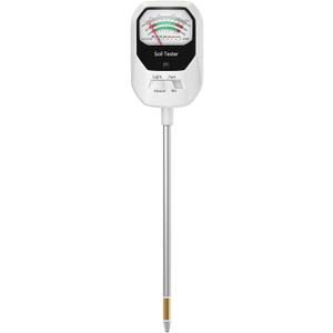 4-in-1 Soil Moisture Meter Soil Moisture/Fertility/PH Meter/Sunlight Intensity Soil Test Meter for Gardening, Farming and Outdoor Plants