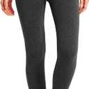 baleaf Leggings for Women with Pockets Tummy Control Compression Workout Athletic Running High Waisted Yoga Pants (M, Charcoal)