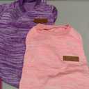 2 Pcs Dog Sweaters for Small Dogs Girl Boy Winter Fleece Clothes Warm Soft Dog Sweatshirt Outfit for Dogs Cats Pet Apparel XL