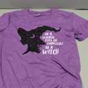 In a World Full of Princesses Be A Witch Halloween Wiccan T-Shirt, Small