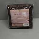 U-NICE HOME Stretch Couch Cover Sofa Cover Washable Sofa Slipcover Furniture Protector for 3 Cushion Couch Sofa Pet Friendly, Large (3-Cushion Sofa), 105"D x 64"W x 35"H (Sofa, Chocolate)