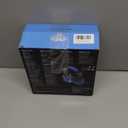 BENGOO G9000 Stereo Gaming Headset for PS4 PC Xbox One PS5 Controller, Noise Cancelling Over Ear Headphones with Mic, LED Light, 7.1 Surround Sound, Soft Memory Earmuffs for Nintendo Xbox Series X|S (Blue)