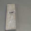 Spiral Taper Candles Twisted Candlesticks -7.5 INCH Short Candle Sticks White Tapered Candles for Home Dinner Holiday Household Wedding Party,2pcs (2X-White)