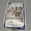 ave split Beaded Curtain Doorways Acrylic Hanging Heart Shape Door Beads String Curtains Tassel Room Divider Screen Decor for Doorway Window Living Room Wedding (043heart Blue, 39 inch x 78.7 inch)