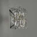 Frienda 3 Pairs Old Man Costume Santa Glasses Gold Round Clear Lens Glasses for Men Women Christmas Dress Up Accessories