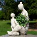 Unique Planters for Indoor Outdoor Plants Head Face Planter Pot Large Succulent Planters Flower Vase with Drainage Hole Grandmas Love