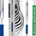 Zebra Pen Z-Grip Flight Retractable Ballpoint Pen, Bold Point, 1.2mm, Blue Ink, 12-Pack (21920)