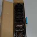 Clipper Guards Set Compatible with Most Wahl Clippers with Holder, Clipper Guides Replacement - 1/16" to 1", 10 Piece Set, Black Color