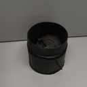 Pelopy 6 Inch Stove Pipe Damper Kit with Cast Iron Double-Wall Stovepipe Stainless Steel Damper Wood Burning Stove Top Connecting Adapter for Stoves Flue Outlet for Heating System