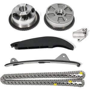 24350-2E700 Timing Chain Kit, w/VVT Camshaft Sprockets Intake & Exhaust, Fits for 2017-2021 Hyundai Elantra Kona Veloster, 2017-2022 Kia Forte 2.0L - Replace 243212E010 24410-2E000 244102E000
