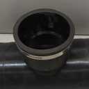 6 Inch Flexible PVC Sewer Tap Saddle with 4 Inch Branch Outlet, Saddle Tee with 304 Stainless Steel Clamp, No-dig Leak-proof Connection for Municipal Main Lines