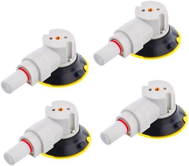 3" Mounting Vacuum Suction Cup With 1/4"-20 Female Thread, Small Hand Pump Glass Sucker For Car Camera (3" Suction Cup(4 Pack))