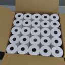 (50 Rolls) 2 1/4 x 85 Thermal Paper Rolls, BPA Free Thermal Receipt Paper Rolls, 2.25 inch Wide and 85 ft Long Per Thermal Paper Receipt Roll