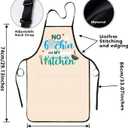 Xmeden Kitchen Apron for Mom, Apron Gifts for Women Husband Wife Friends, Kitchen Chef Aprons with 2 Pockets