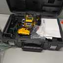 DEWALT Laser Level 360 Self Leveling, 3 Way Green Laser Leveler Tool 12V MAX with 2.0Ah Battery, Charger and Durable Carrying Case, 100 Ft, Tripod Compatible (DW089LG)