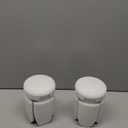 (2 Pack) LED Garage Lights, 60W Trilights Ceiling, High Low Bay Deformable Adjustable 4 Led Light Bulbs 6000LM 6000K, Screw in Tribright Garage Lighting Fixture,CRI80 Daylight