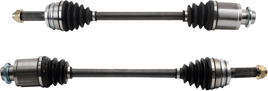 TRQ Rear Driver and Passenger Side CV Axle Assembly Set 2 Piece Compatible with 2007-2013 Acura MDX