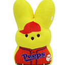 2 x Peeps 6" Careers Bunny Baseball Player
