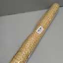 24" Width x 3.3 Feet Cane Rattan Webbing Roll for Caning Projects, Cane Webbing Sheet, Natural Pre-Woven Open Mesh Cane for Furniture Chair Cabinet Ceiling Bed Door