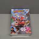 Goliath Donut Dash Game w/ 24pc Puzzle - Race to Pick Up Matching Donuts, Racecar Does Real Donuts On Table Or Hard Floor - Includes 24-Piece Puzzle