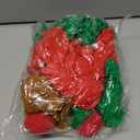 Inflatable Reindeer Antler Ring Toss Game for Christmas Party Supplies Xmas Target Game Toy (2 Version Choice; 2 Antlers & 16 Rings OR 4 Antlers & 24 Rings) Red/Green