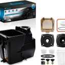 Pump Strainer Housing Assembly Replacement Kit SPX1620AA Fit for Hayward Super Pump SP1600X SP2600X Series with Seal Plate & Mounting Plate & Strainer Basket & Seal