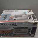 BLACK+DECKER TO1313SBD Toaster Oven, 15.47 Inch, Silver