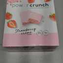 Power Crunch Protein Wafer Bars, High Protein Snacks with Delicious Taste, Strawberry Crème, 1.4 Ounce (12 Count), BBD: 04/04/2027