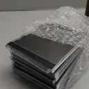 Maxtek 10.4 mm Standard Single Clear CD Jewel Case with Assembled Black Tray, (10-Pack)