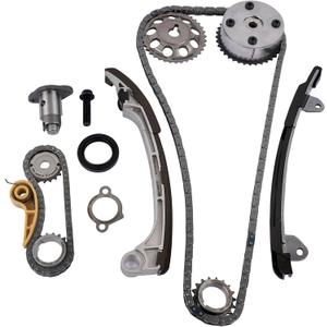 GELUOXI TK922 Timing Chain VVT Sprocket Kit Replacement for 2001-2015 Toyota RAV4 Highlander Scion tC xB Pontiac Vibe Solara Matrix Camry 2.4L 2AZFE GELUOXI TK922 Timing Chain VVT Sprocket Kit Replacement for 2001-2015 Toyota RAV4 Highlander Scion tC xB Pontiac Vibe Solara Matrix Camry 2.4L 2AZFE
