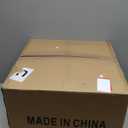 WJShome 5-Light Farmhouse Rattan Chandelier, 19" Black Chandeliers for Dining Room, Rustic Hand Woven Boho Kitchen Island Pendant Lights, for Bedroom Living Room Foyer.