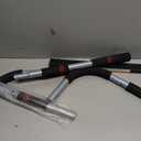 leikefitness Pull-Up Bar For Door Frame Adjustable Portable Upper Body Fitness Workout For Home Gyms (Grey)