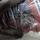 FE NHL Officially Licensed Patrick Roy Reversible Bomber Jacket Blue, L