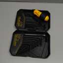 ELEAD 31-Piece Hex Key Set - Allen Wrench Set, SAE and Metric Allen Keys MM(0.7mm-10mm) SAE(0.028"-3/8) Heat-Treated, Torque Handle, High Leverage, Long & Short Keys, Easy Organization