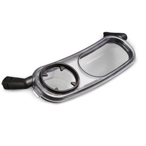 Snack Tray Fits for UPPAbaby Vista V2, Vista, Cruz, Cruz V2, RumbleSeat, RumbleSeat V2, Snack Tray with Cup Holder, Dishwasher Safe, Quick Attachment, Folds with Stroller, Stroller Accessories