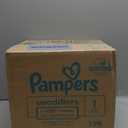 Pampers Swaddlers Diapers, Size 1 (8-14 lbs), 198 Count, Absorbent, Keeps Baby Dry and Comfortable, Skin Safe Disposable Baby Diaper (Packaging May Vary)