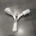 DC97-17004B Washer Flange Shaft Assembly Compatible with Samsung Washing Machine, with DC60-40137A Spider Hex Bolt (6 Pack) Replace DC97-17004A DC97-17004E AP5800144