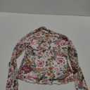 Dealmore Floral Mesh Mockneck Tops Trendy Going Out Tops fot Women with Thumb Hole Fashion Fall Outfits 2024, Floral Spice, M