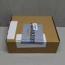 Womens Pointed Toe Slip on Ankle Booties Stacked Mid Block Heel Shoes Faux Leather Boots Black Size 6