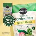 Miracle-Gro Indoor Potting Mix, Blended for a Variety of Houseplants, Feeds for up to 6 Months, 6 qt, 2-Pack