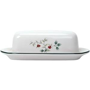 Pfaltzgraff Winterberry Covered Butter Dish Dinnerware Set, Assorted