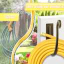 Garden Hose Holder Outside: Wall Mount Water Hose Holder - 8Inch Heavy Duty Garden Water Hose Hanger for Outside Hose Storage