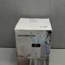 Dehumidifier, Dehumidifiers for Home, 60 OZ Water Tank, 500 sq.ft Dehumidifier for Bathroom, Bedroom, Basement with Auto Shut Off, Timer, 7 Colors LED Light (White)