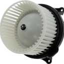 TRQ Heater A/C Blower Motor w/Fan Cage Compatible with 05-21 Pathfinder Xterra Frontier Pickup