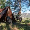 Stansport Light-Duty Rip-Stop Tarp 12' x 16' - Brown (U-1216)