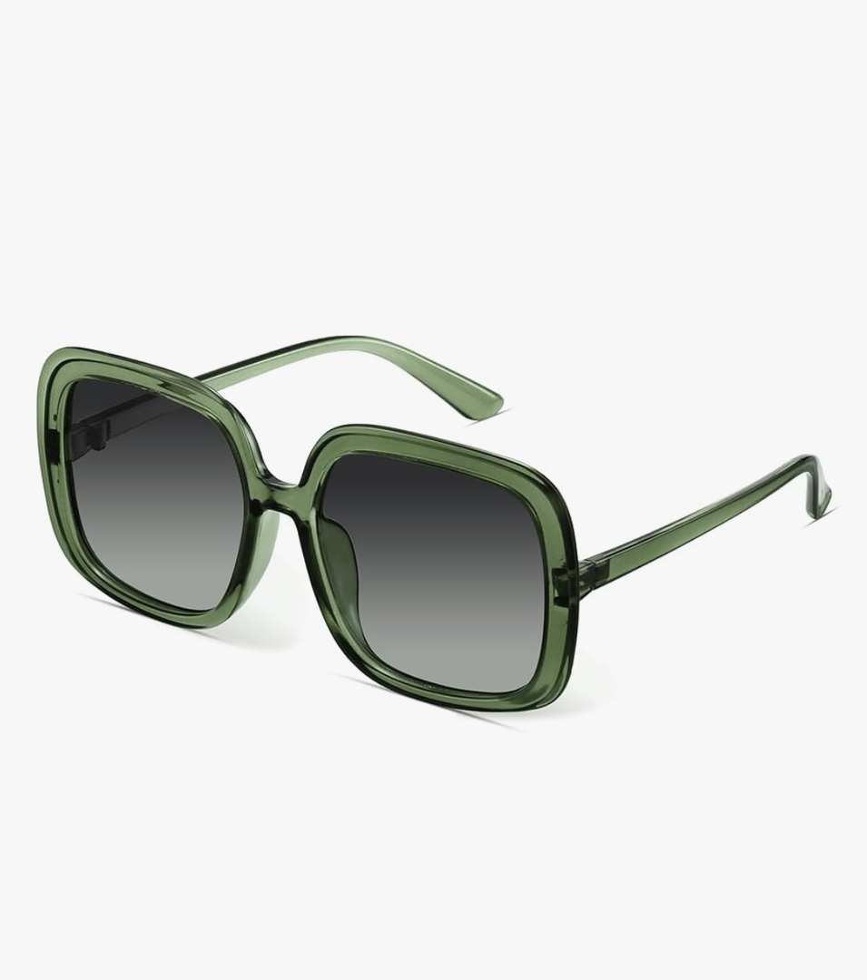 miyya Oversized Polarized Sunglasses Women, Trendy Retro Sun Glasses for Women 2025, Oversized Shades