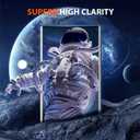 3 Pack Galaxy S22 Ultra Screen Protector, HD Clear Tempered Glass, Fingerprint Unlock, 3D Curved, Scratch Resistant, No Bubble for Samsung Galaxy S22 Ultra 5G Glass Screen Protector