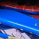 Idea Nuova Marvel Spiderman 3 Piece Children's Activity Square Table and Chair Set, Ages 3+ (NN201039)